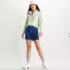 LEVI'S 501 MID THIGH WOMEN'S SHORTS